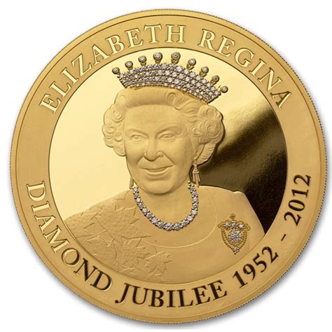 Buy 1952 2012 1 Kilo Gold Queen Elizabeth Diamond Jubilee Apmex