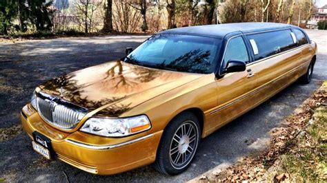 Gold Limousine Mieten Rent A Classic Car Oldtimervermietung