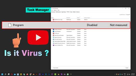 Program In Startup Tab In Task Manager Windows 11 And Windows 10