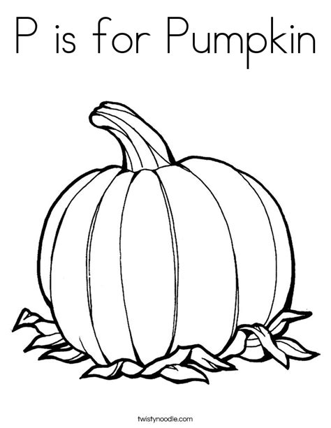 Click the download button to find out the full image of pumpkin patch coloring pages download, and download it for a computer. P is for Pumpkin Coloring Page - Twisty Noodle