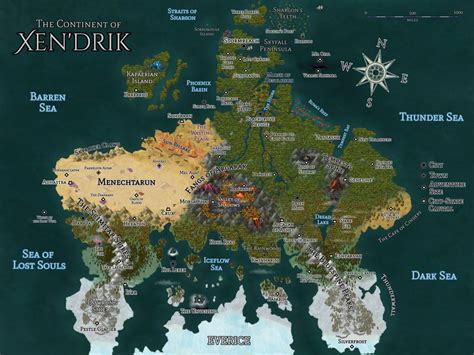 Expanded Xendrik Map 6x5k Reberron