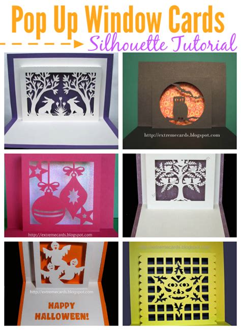 Tips for pop up cards diy: How to Design a Window Pop Up Card in Silhouette Studio ...