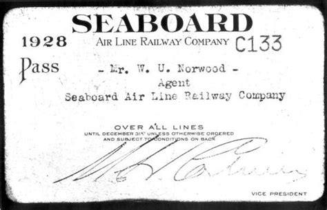 Chazzcreations Seaboard Advertisements Through The Years