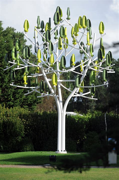 Effects of wind on trees. 'Wind trees' could replace controversial giant turbines in ...