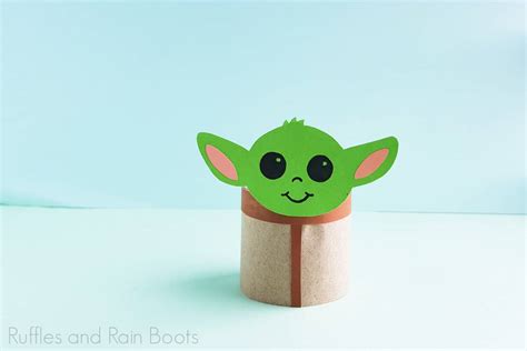 Everyone Loves This Baby Yoda Paper Craft Inspired By The