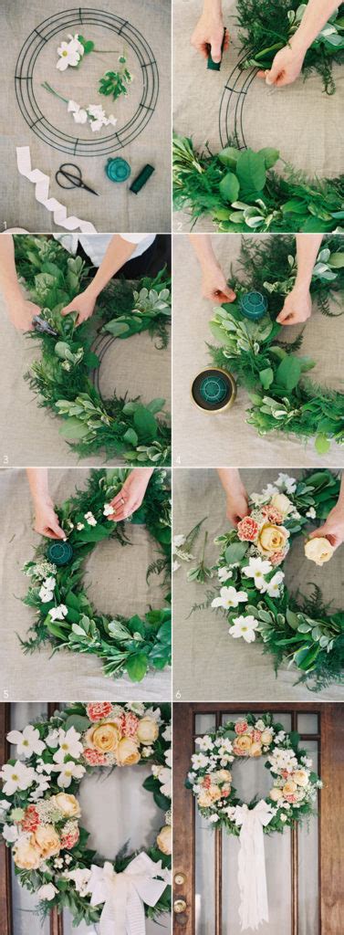 Floral Wreath Inspiration Diy Thought