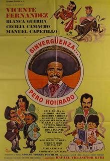 Película del género comedia en español producida en méxico. Sinverguenza Pero Honrado Movie Poster Cartel De La Película by Dirección Rafael Villaseñor Kuri ...
