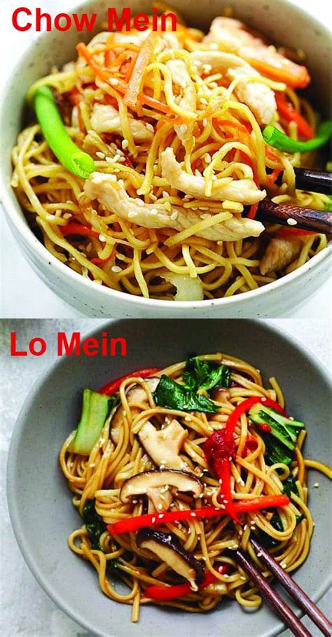 I embrace that even if a meal is 1000 calories, none of which are wholesome in the least, it's not going to make or break a 48 thoughts on light and healthy vegetarian lo mein. Chow Mein vs Lo Mein (Learn the Differences!) - Rasa ...