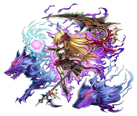 Abyssal Witch Ciara Brave Frontier Brave Fantasy Girl