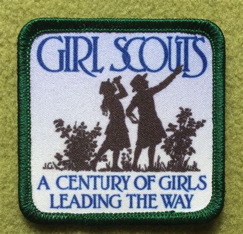 Girl Scout 100th Anniversary Patch A Century Of Girls Leading The Way