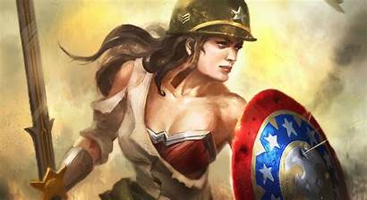 Wonder Woman Wallpapers Infinite Crisis Dc Warrior