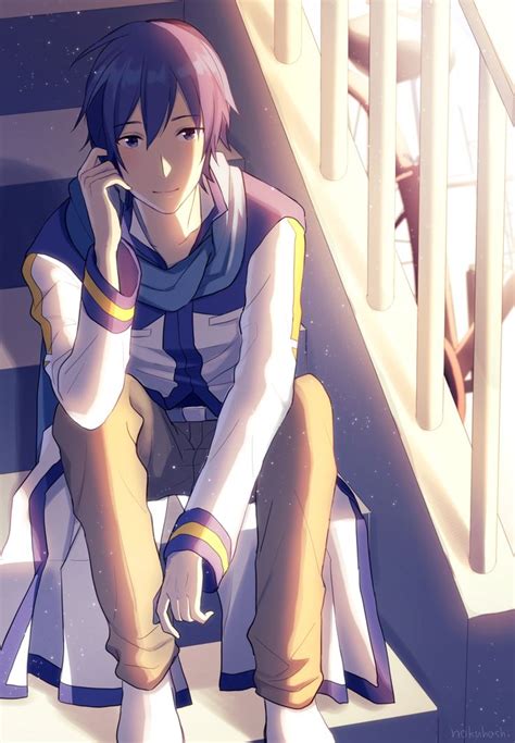 Pin By Joell Wang On Kaito In 2020 Vocaloid Kaito Vocaloid