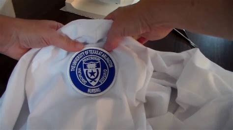 How To Easily Sew A Patch Onto A Shirt Or Jacket Sleeve Youtube