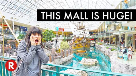 It is in mandaluyong, philippines. BIGGEST MALL IN NORTH AMERICA!! // West Edmonton Mall ...