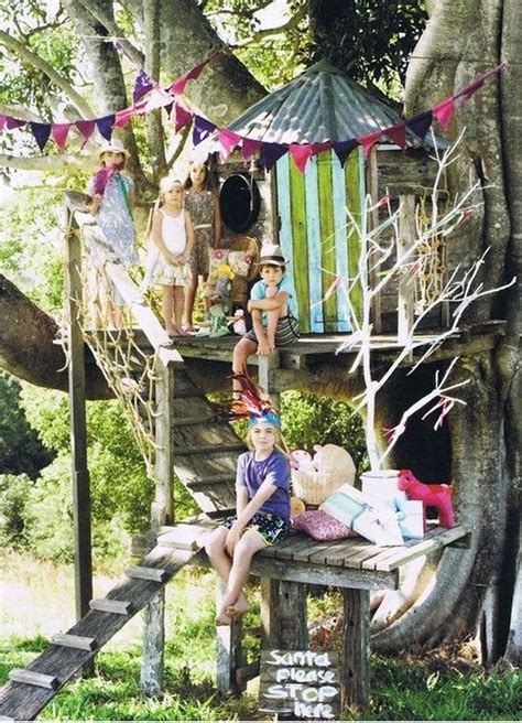 70 Ideas Simple Diy Treehouse For Kids Play That You Should Make It