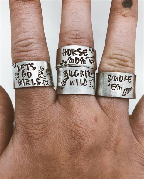 𝕁𝔼𝕎𝔼𝕃ℝ𝕐 𝕁𝕌ℕ𝕂𝕀𝔼 On Instagram “👢⚡️” Rings For Girls Jewelry Junkie Western Fashion Jewelry