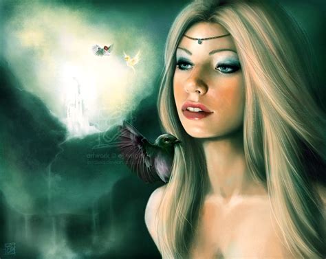 A beauty deity is a god or (usually) goddess associated with the concept of beauty. The Goddess Cliodna | Celtic gods, Celtic deities, Irish ...
