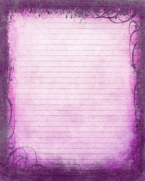 A Pink And Purple Background With An Old Fashioned Frame On The Bottom