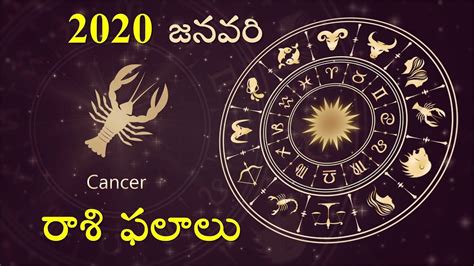 Karkataka Rasi Monthly Rashi Phalalu In Telugu January 2020