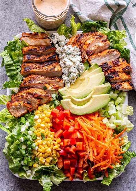 Buffalo Chicken Salad With Spicy Ranch Dressing Recipe Runner