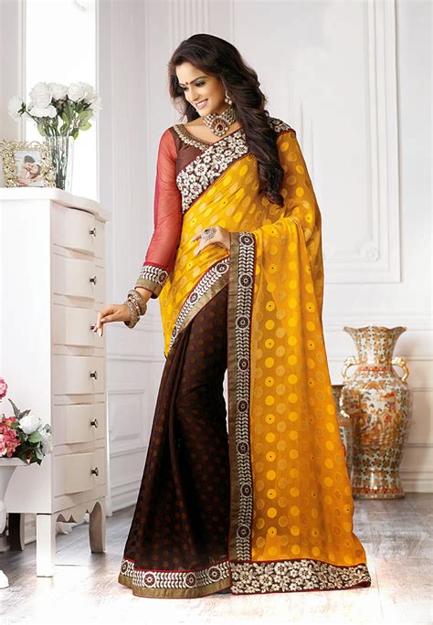 Fabdeal Amazon Uk Dazzling Party Wear Sarees Collection 2014