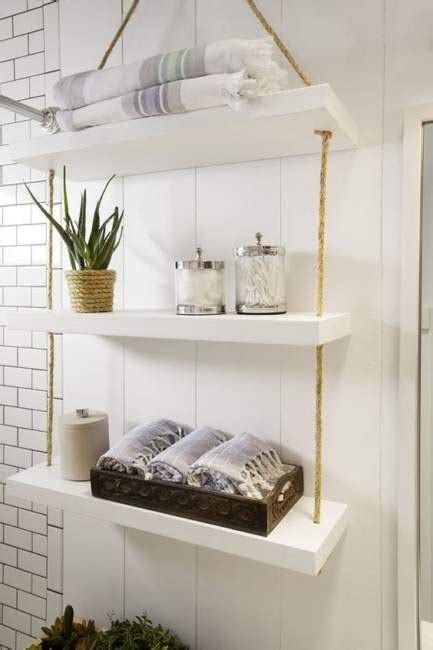 Add function to your tight spaces with shelves, nooks, cabinets and fun organizing systems. 25+ Clever Small Bathroom Storage Ideas and Wall Storage ...