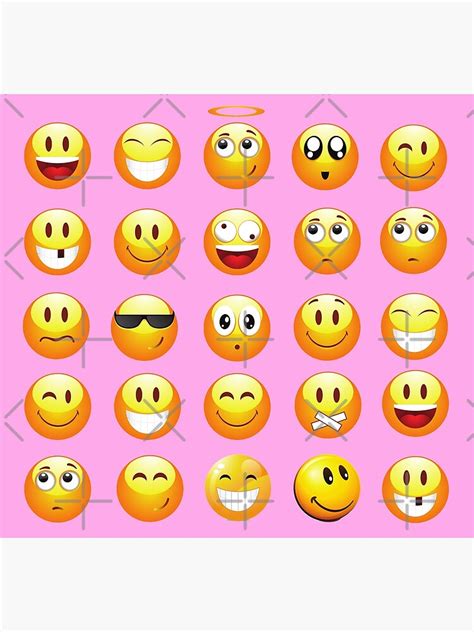 pastel pink emoji photographic print by gossiprag redbubble
