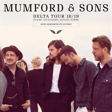 Mumford And Sons On Twitter Delta Tour Dates Will Be Announced On Oct