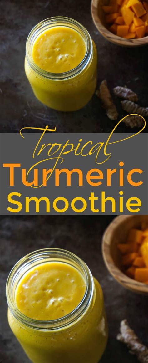 Tropical Turmeric Smoothie Purely Easy