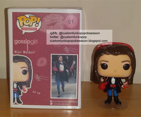 Gossip Girl Blair Waldorf Custom Funko Pop Custom Funko Pop Obsession