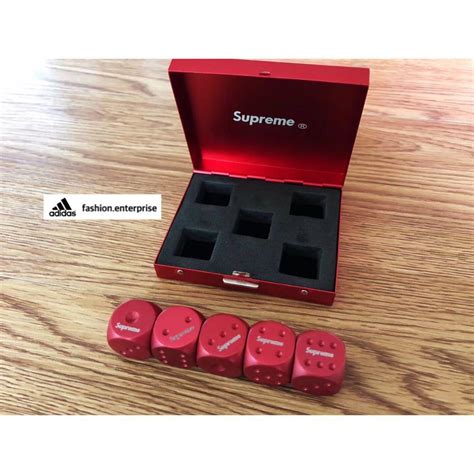 Supreme Dice Set Mens Fashion Watches And Accessories Cap And Hats On
