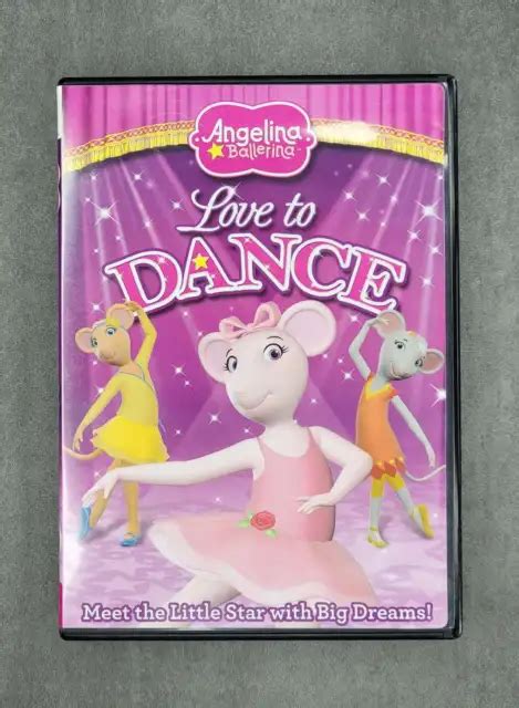 Angelina Ballerina Love To Dance Dvds 699 Picclick