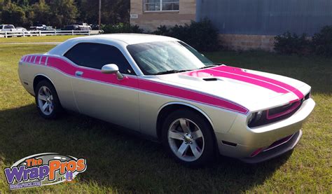 Custom Pink Challenger Graphics Bb Graphics And The Wrap Pros