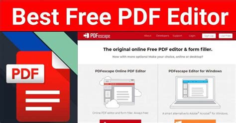 Best Free Pdf Editors In That You Should Try