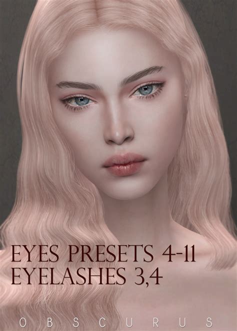 Set For Eyes С Obscurus Sims On Patreon Makeup Cc Sims 4 Cc Makeup