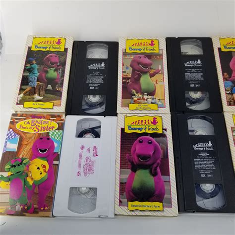 Barney Vhs Lot In 2022 Barney Vintage Clothes Design Images And