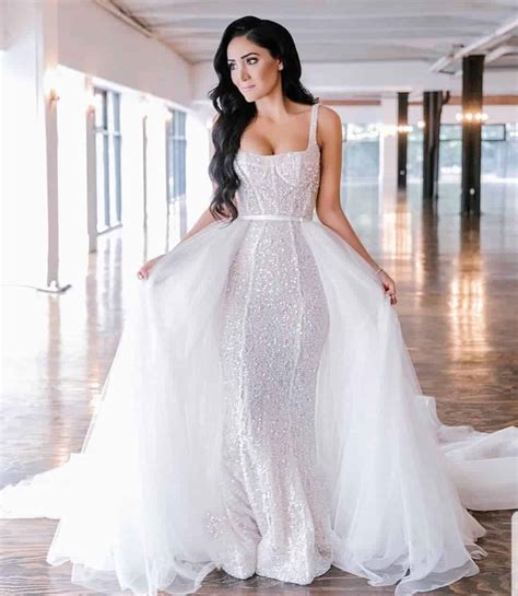 The word royal fabulously describes wedding dress trends of 2020, as in dresses that take our favorite bridal classics and royally embellish them with designs that make a glamorous, fun, playful added statement. Top 12 Wedding Dresses 2020: Elegant and Exquisite Wedding ...