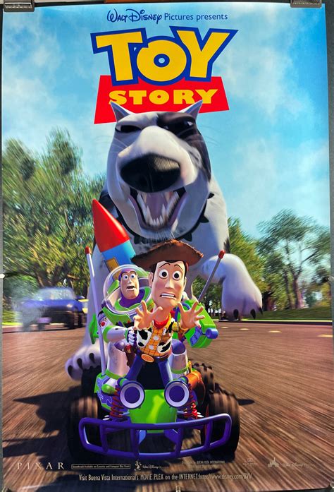 Toy Story Original Disney Animated Movie Poster Original Vintage