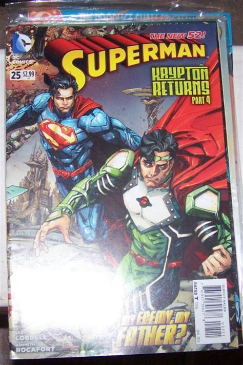 Superman 25 January 2014 Dc New 52 Krypton Returns Pt 4 Comic