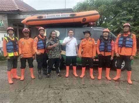 BPBD Terjunkan Tim Atasi Dampak Banjir Di Wilayah Utara Kabupaten Bekasi