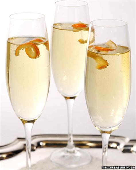 But no one can complain. Holiday Champagne Cocktails | Martha Stewart