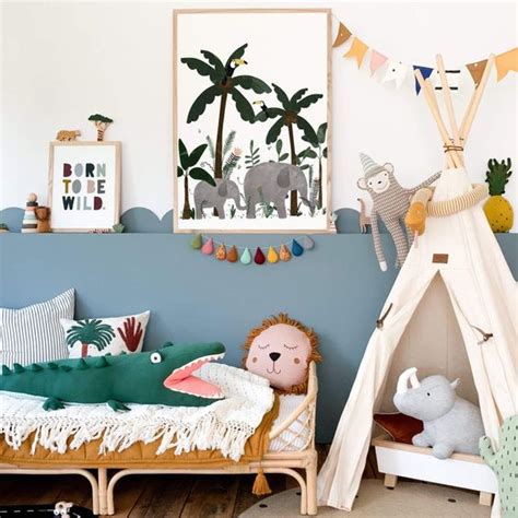 Jungle Themed Bedroom Ideas