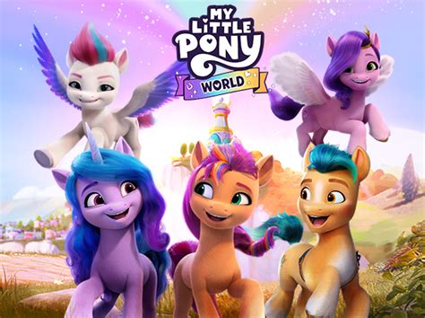 Discover The World Of My Little Pony World Game And More Hasbro