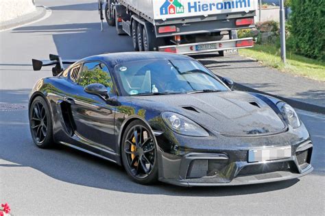 This Must Be The Porsche Cayman Gt Rs Testing