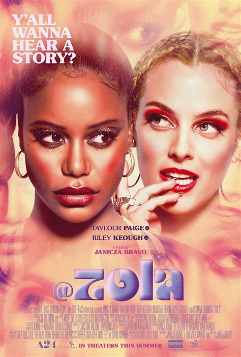 New Pics For ‘zola Starring Taylour Paige Riley Keough Nicholas