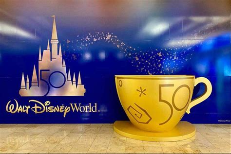 Mco Will Start Removing Walt Disney World 50th Anniversary Decorations