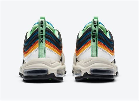 Nike Air Max 97 Blue Green Orange Yellow Cz7868 300 Release Date Info