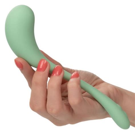Elle Liquid Silicone Wand Vibrator Mint Green Sex Toys And Adult Novelties Adult Dvd Empire