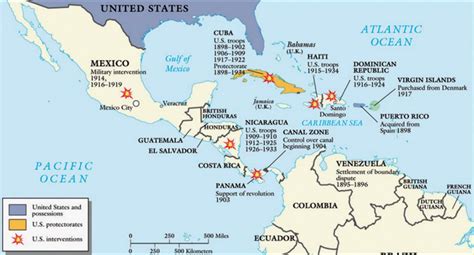 Select Us Military Interventions In Latin America And The Caribbean Early 20th Century Open