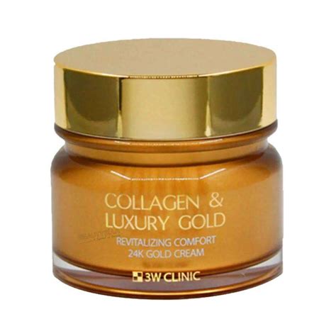 3w Clinic Collagen And Luxury Gold Cream